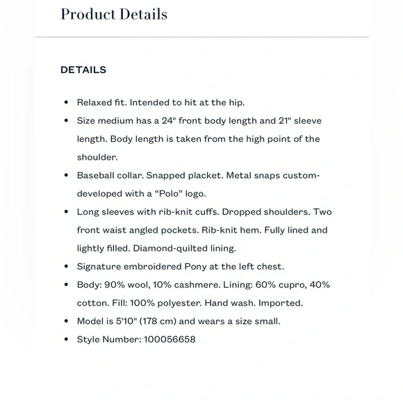 NWT Ralph Lauren - Cable-knit wool-cashmere bomber jacket, size Small, in Camel - Picture 5 of 12